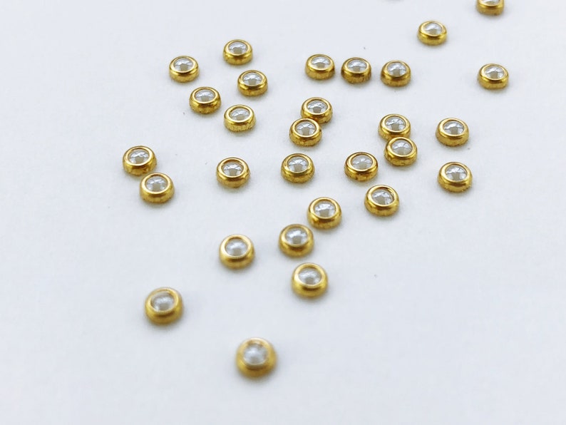 B002A 3mm Glue On Rhinestones Micro Mini Porcelain Rhinestones Doll Clothes Doll Sewing Craft