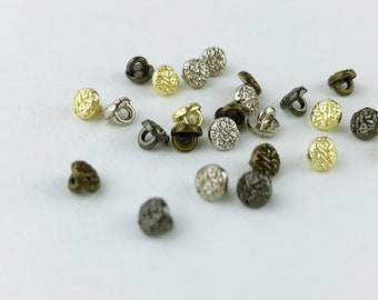 B003 4mm Micro Mini Shank Buttons Doll Buttons Doll Clothes Sewing Doll Craft Sewing Supply
