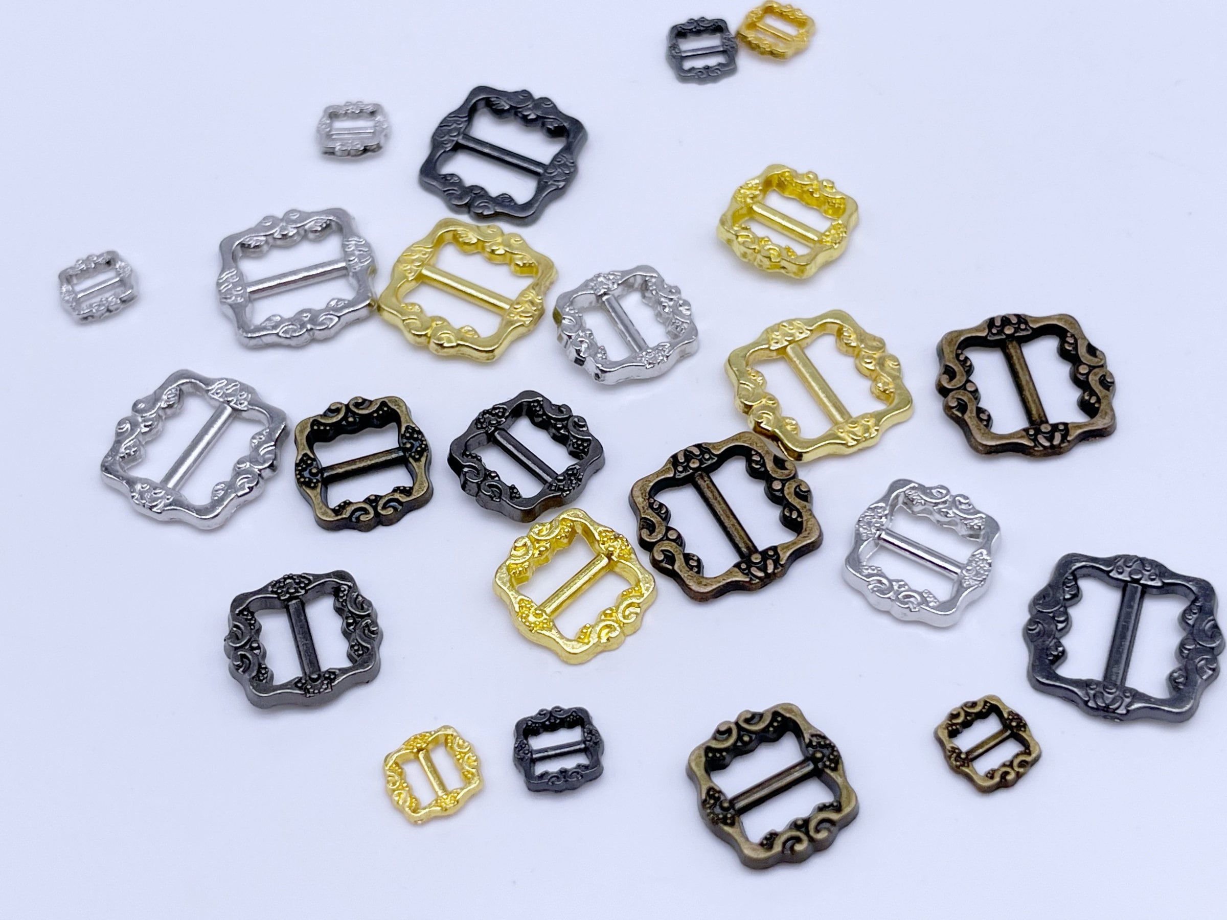 B010 Tiny Mini Buckles 12mm 9mm 6mm Doll Sewing Doll Craft Etsy