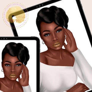 Diva 11 | Diva Head Canvas | Diva Head Wreath | Black Woman Art Print | Black Queen Melanin Nubian Diva