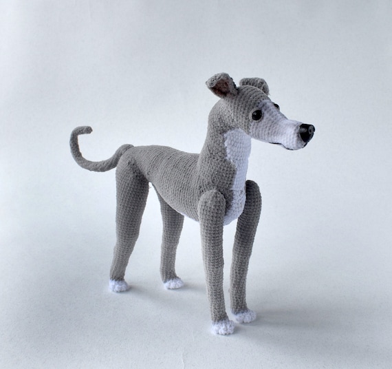Italian greyhound stuffed animal hotsell