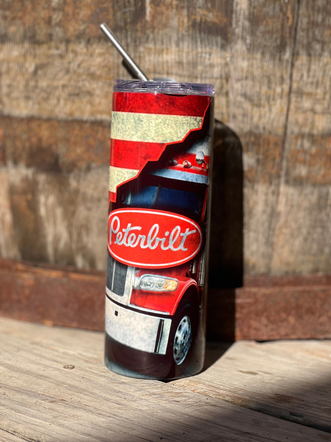 Peterbilt Tumbler Peterbilt Cup Mens Tumblers Gifts for Etsy