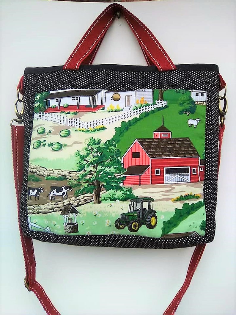 handmade fabric crossbody bags