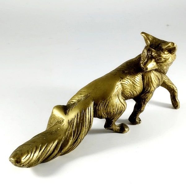 Brass Fox Etsy