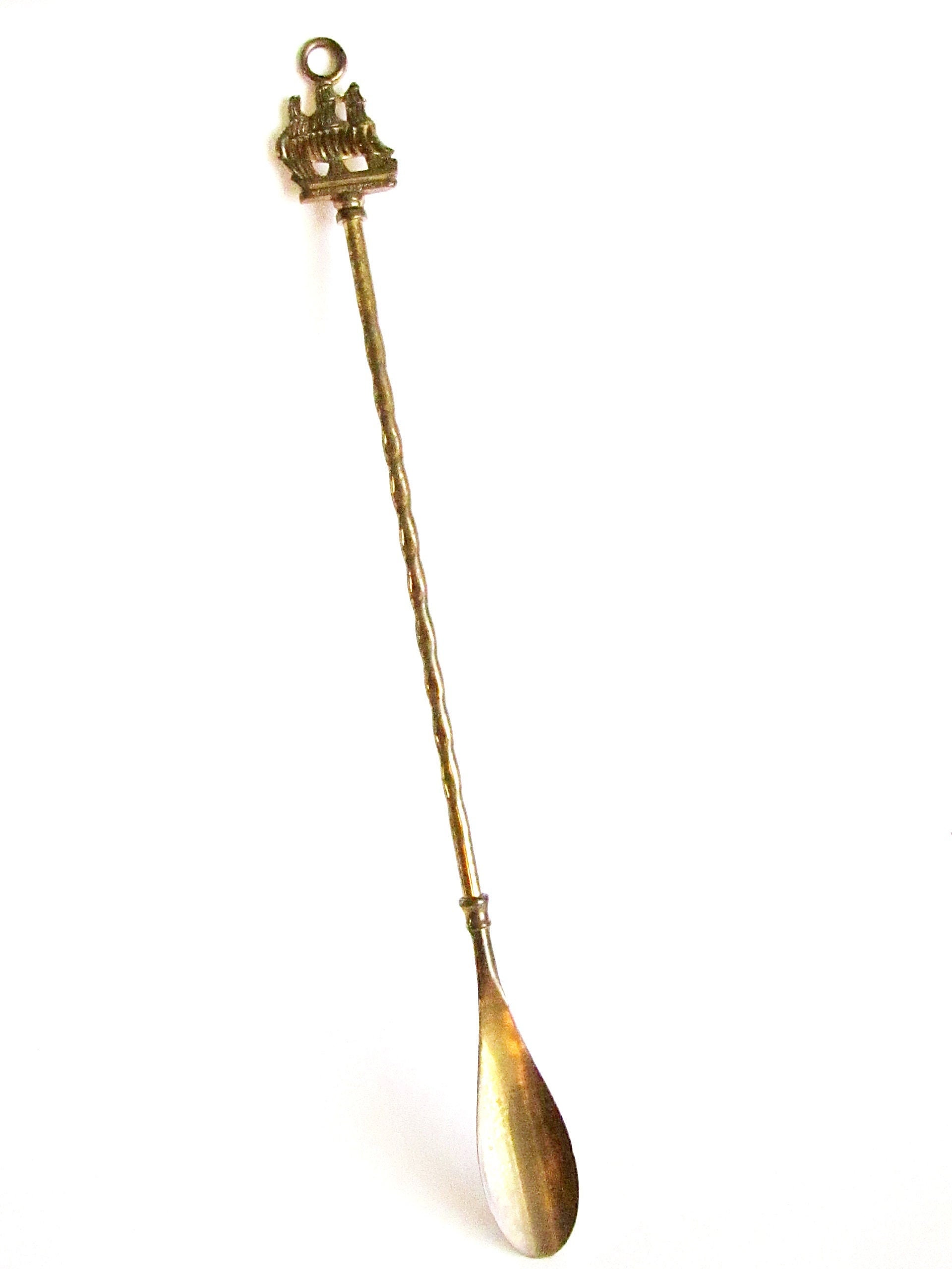 brass shoe horns long handles on Vintage Long Brass Shoe Horn The Victory Ship Retro Wall Etsy
