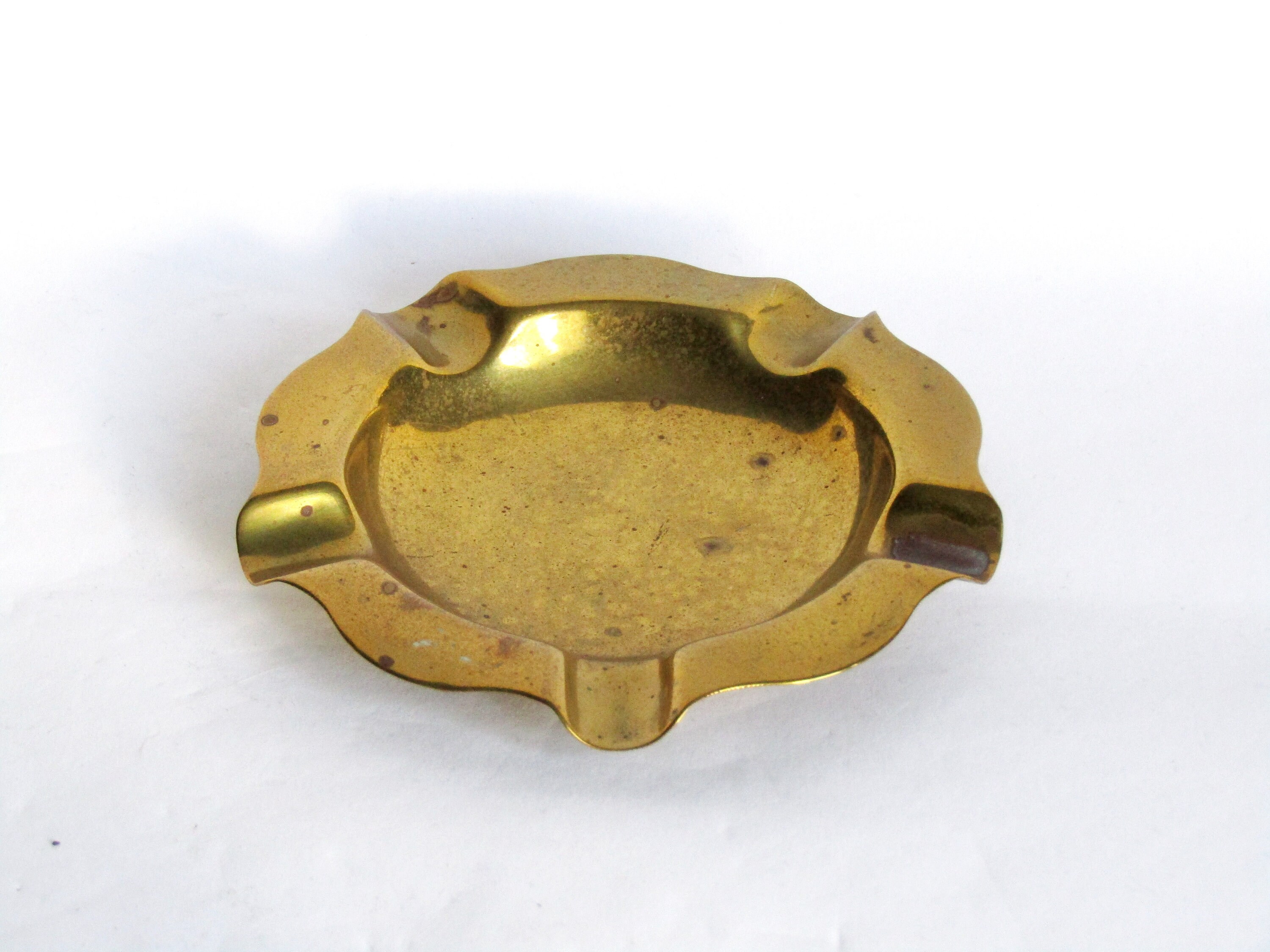 Collectibles vintage brass home decor collectible ashtrays collectible