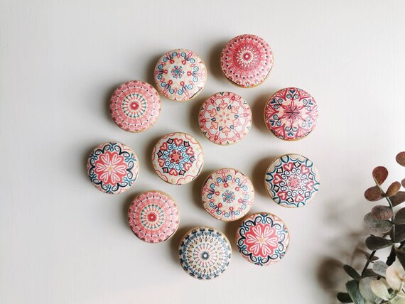 Poignees En Bois Boutons Porte Armoire Meubles Etsy