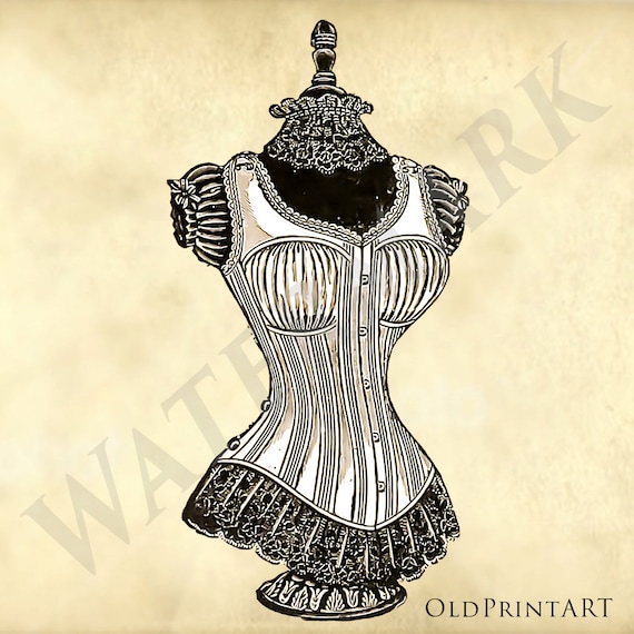 white christmas dresses Corset for Mini Dress Form Leather Craft PDF + SVG Pattern Download with  Video Tutorial main image 0