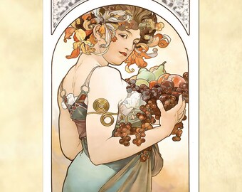 Medee 1898 By Alphonse Mucha AAM070 Art Print A4 A3 A2 A1 Medee 1898 By Alphonse Mucha AAM070 Art Print A4 A3 A2 A1