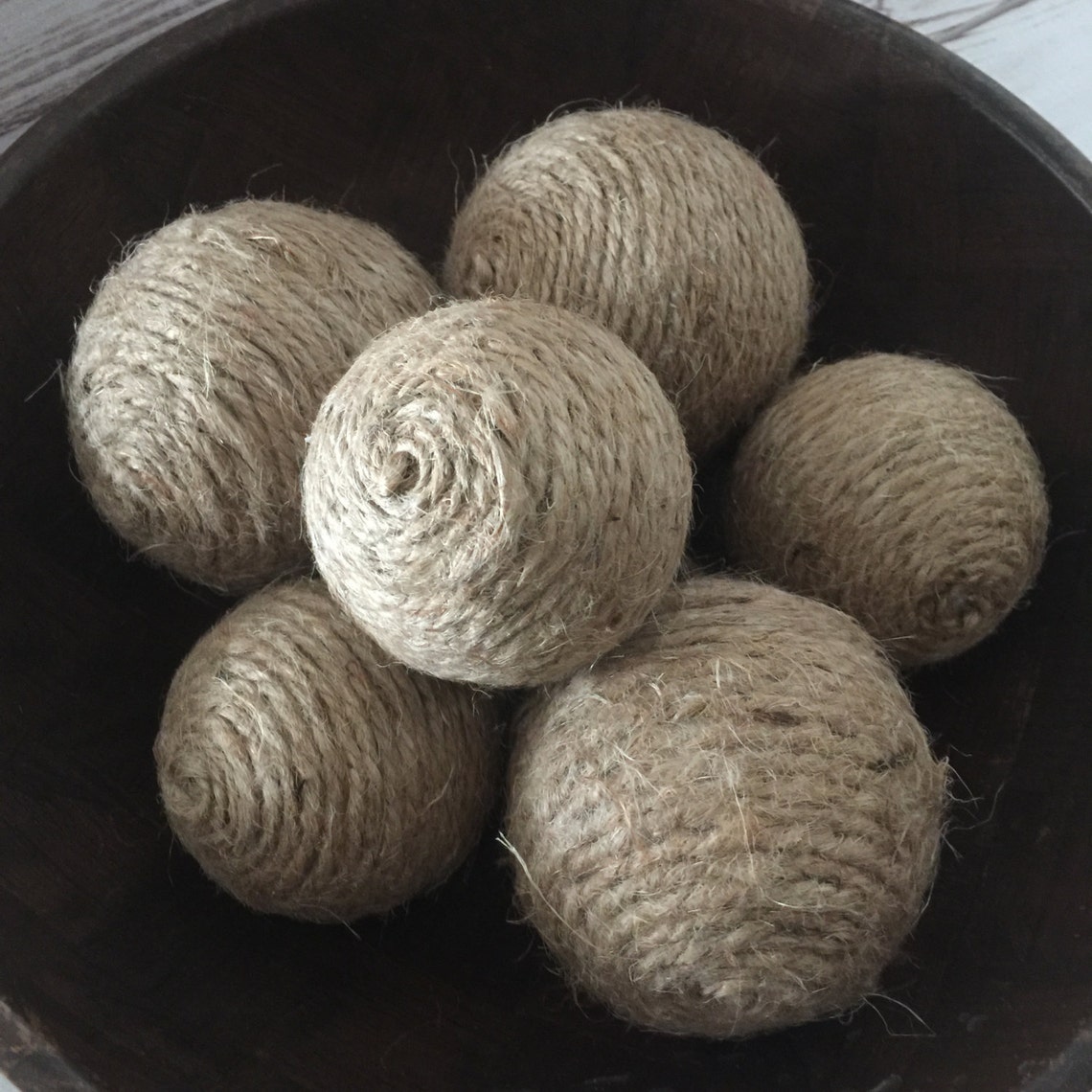 Twine Bowl Filler Rustic Vase Filler Vase Filler Twine Etsy