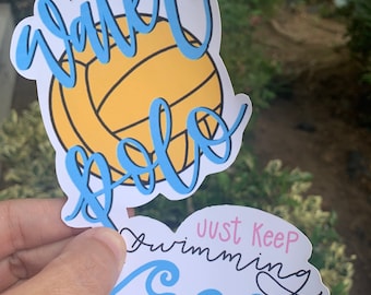 Waterpolo Sticker Set
