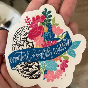 Mental Health Sticker