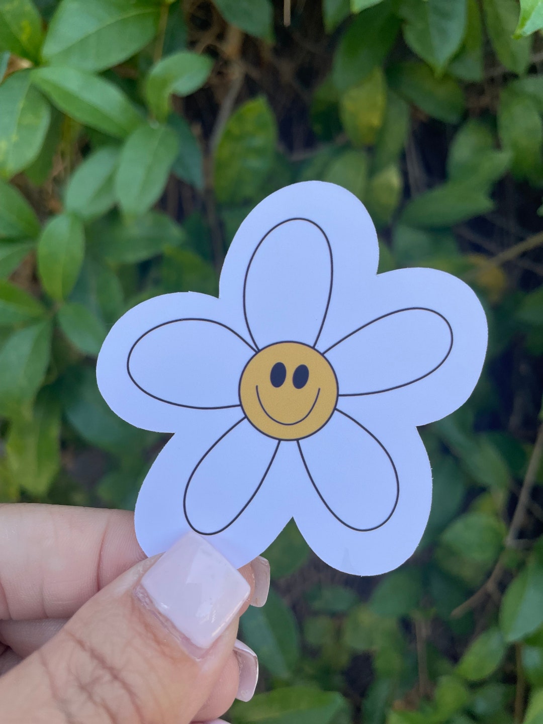 Flower Sticker, Daisy Sticker - Etsy