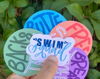 Swim Team Sticker Pack: Stickers