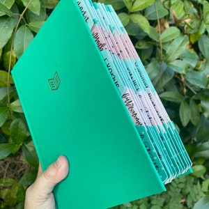 Teal She Writes Truth Bible & Tabs Set, Bible Tabs - Etsy