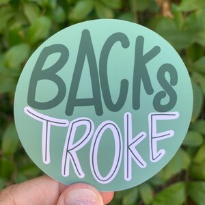 Swim Themed Sticker Pack, Swim Team Sticker Pack - Etsy