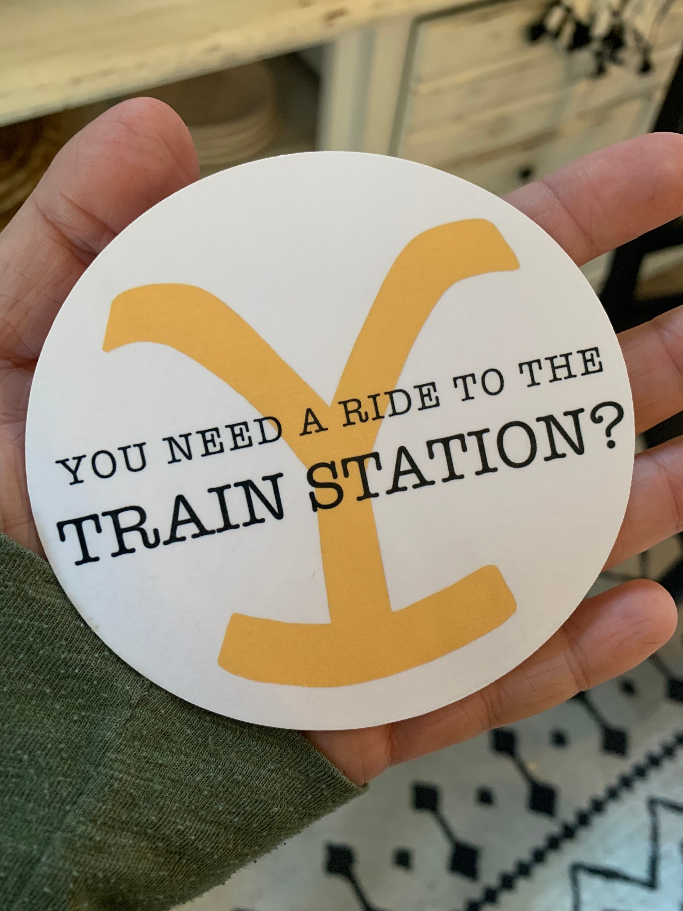 Yellowstone Sticker Etsy