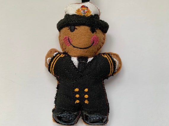 Royal Navy Officer Military Decor Birthday Gift for Girlfriend