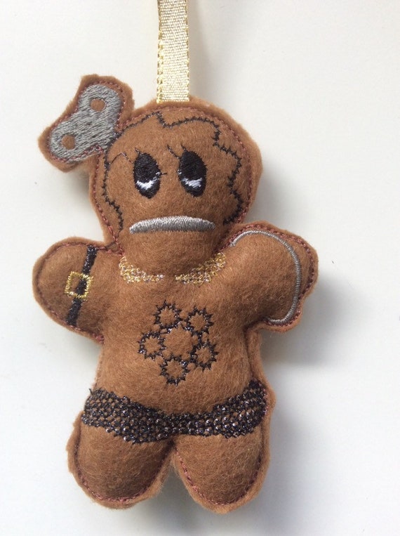 Steam Punk Gingerbread Man Rear View Mirror Car Accessories Etsy