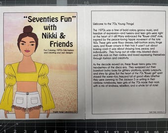 crianças, meninas, diversão, bonecas de papel, design de moda, artesanato, papel, prático, lookbook de moda