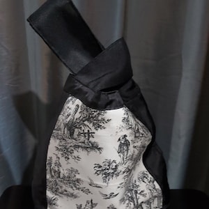 Handmade Japanese Knot Bag, Knitting Bag, Project Bag, Knot Bag, Wrist bag