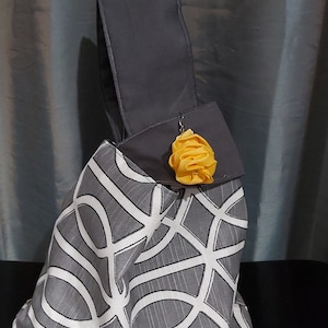 Handmade Japanese Knot Bag, Knitting Bag, Project Bag, Knot Bag, Wrist bag