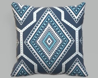 Geometric Diamonds Print Accent Pillow Cover with a Concealed Zipper Throw Pillow Cover Decorative Toss Pillow