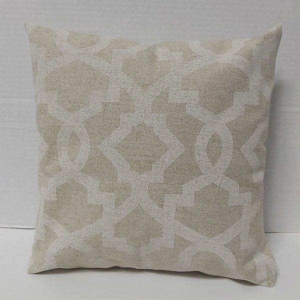 Sheffield Cloud Linen Contemporary Pillow Cover Throw Pillow Cover Toss Pillow Case