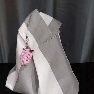Handmade Japanese Knot Bag, Knitting Bag, Project Bag, Knot Bag, Wrist bag