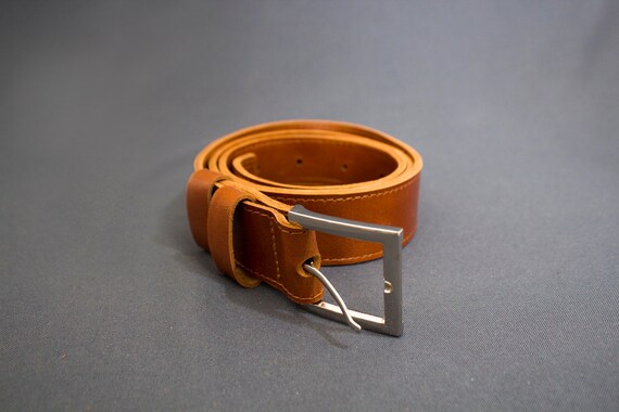 light brown leather belt mens