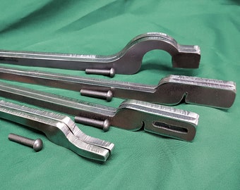 Made in USA - DIY Blacksmith Tongs - Best-Selling Quick Tongs Bundle