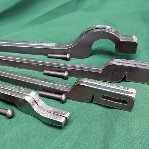 Made in USA DIY Blacksmith Tongs Bestselling Quick Tongs Etsy