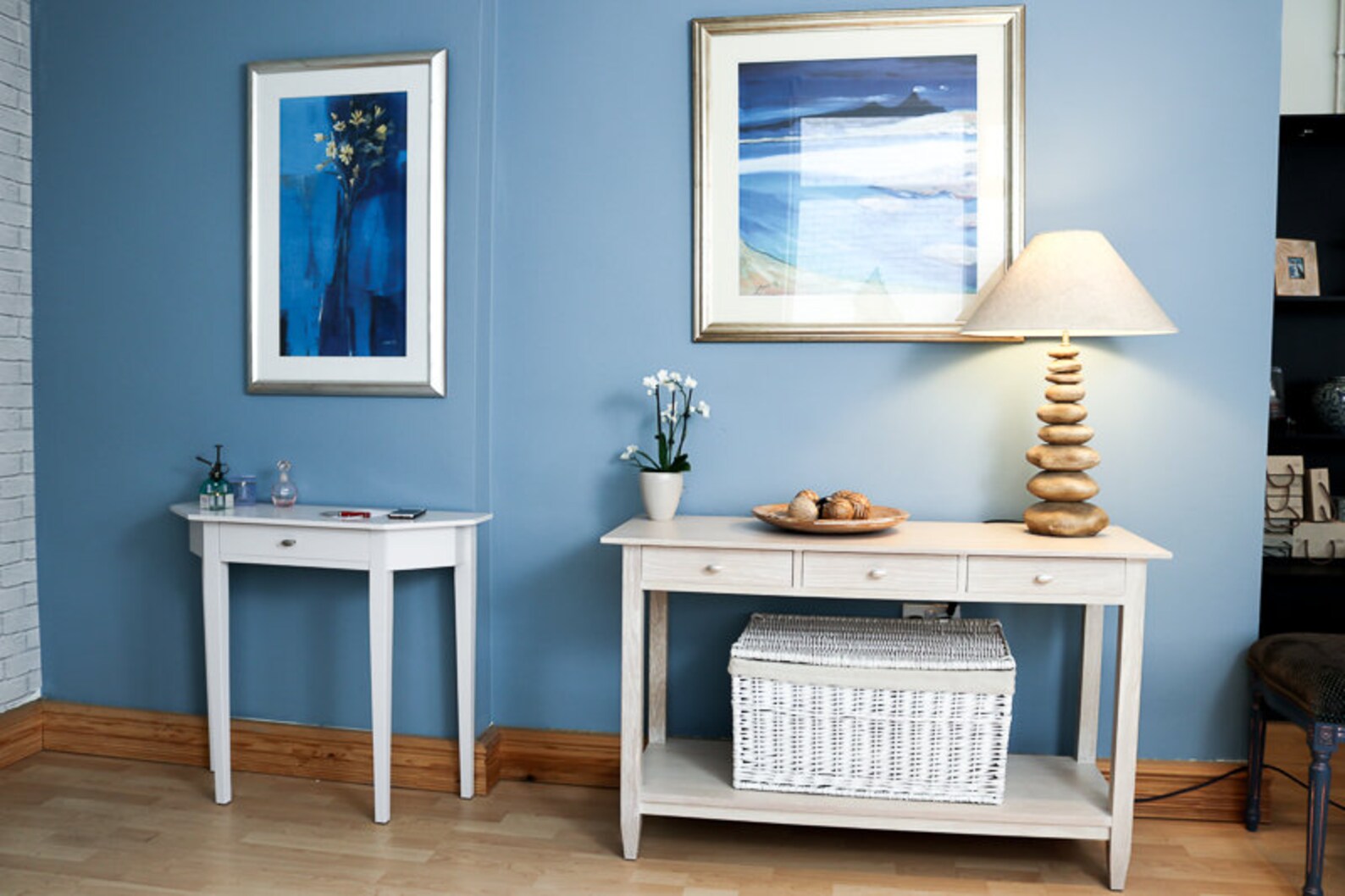 Hall Table / White Hall Table / Small Dressing Table Etsy