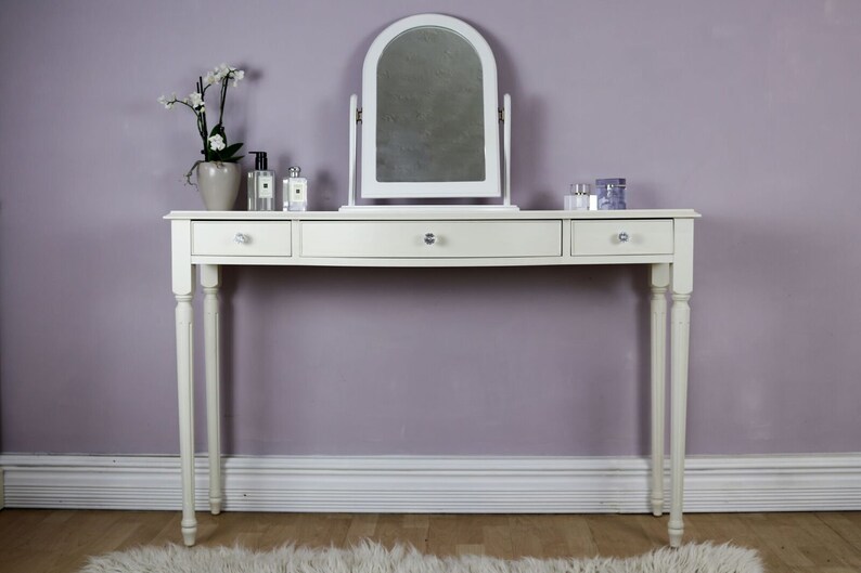 Dressing Table White Dressing Table Dressing Table Mirror Etsy