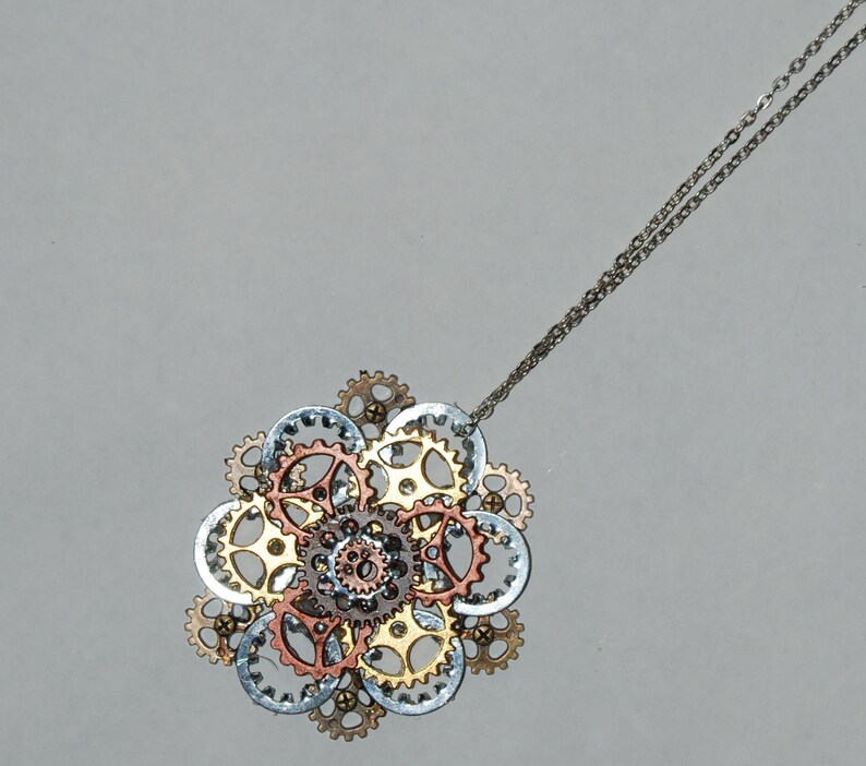 Steampunk Bag of Gears Dress Out your Costume for Jewelry or Hats fnt