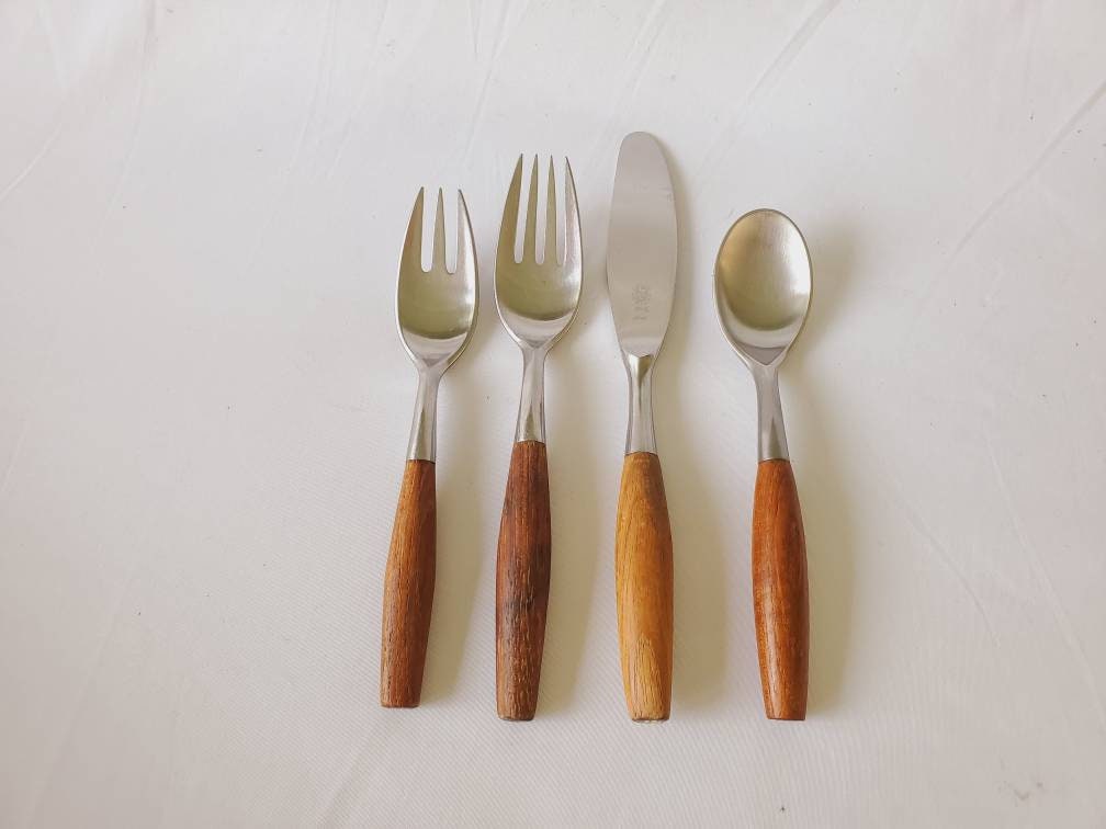 Dansk Fjord Flatware Set Made in Germany Four Ducks Jens Dansk Fjord Flatware Set Made in Germany Four Ducks Jens