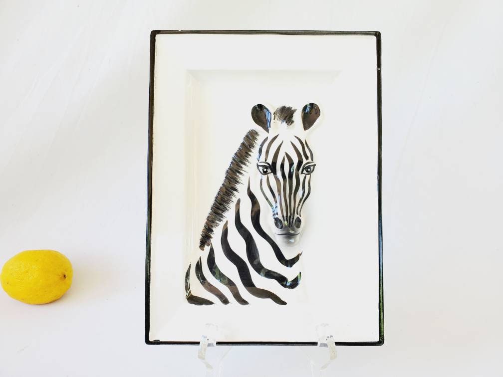 Fitz and Floyd Zebra - Etsy