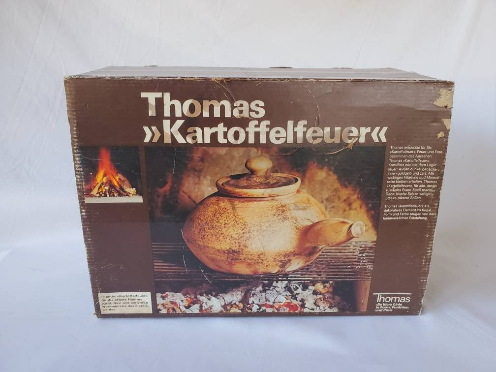 Thomas　maronenfeuer ポテトポット　栗 NEW Thomas Potato Baker Kartoffelfeuer Baker Clay Potato