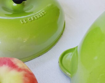 Rare Le Creuset Green Apple Dutch Oven Cocotte 2.25 Quarts