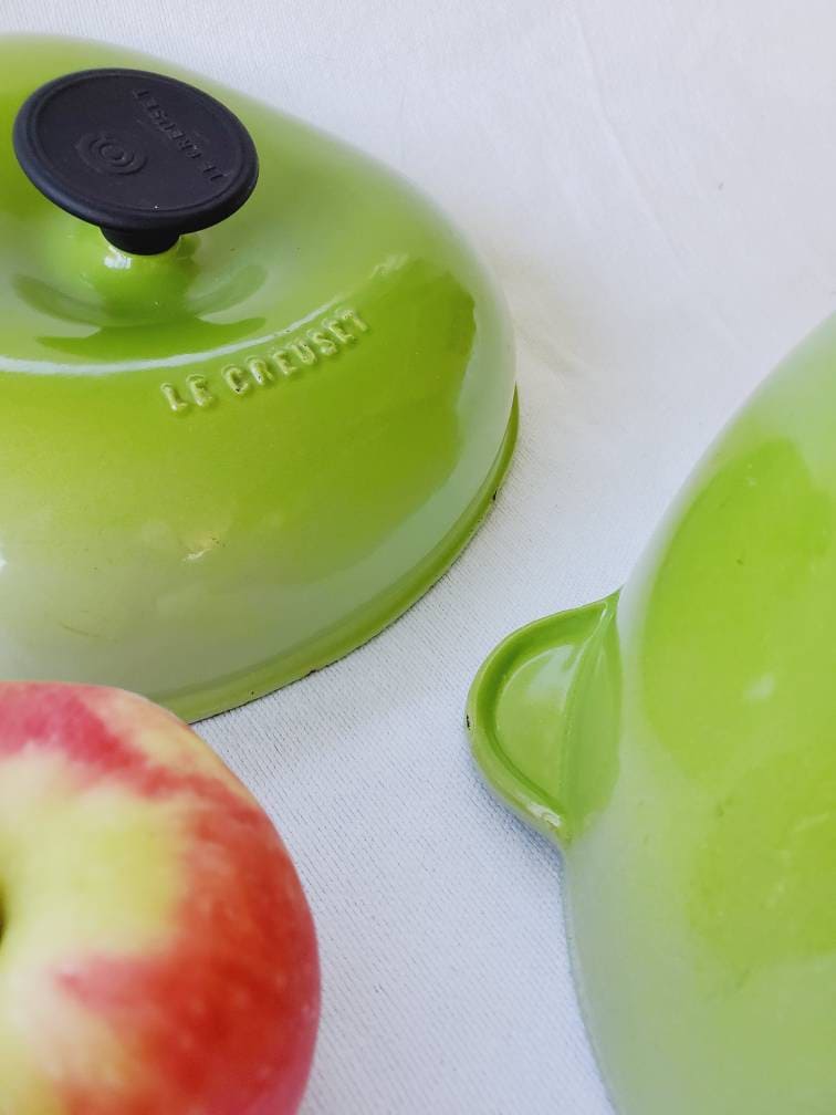 Rare Le Creuset Green Apple Dutch Oven Cocotte 2.25 Quarts
