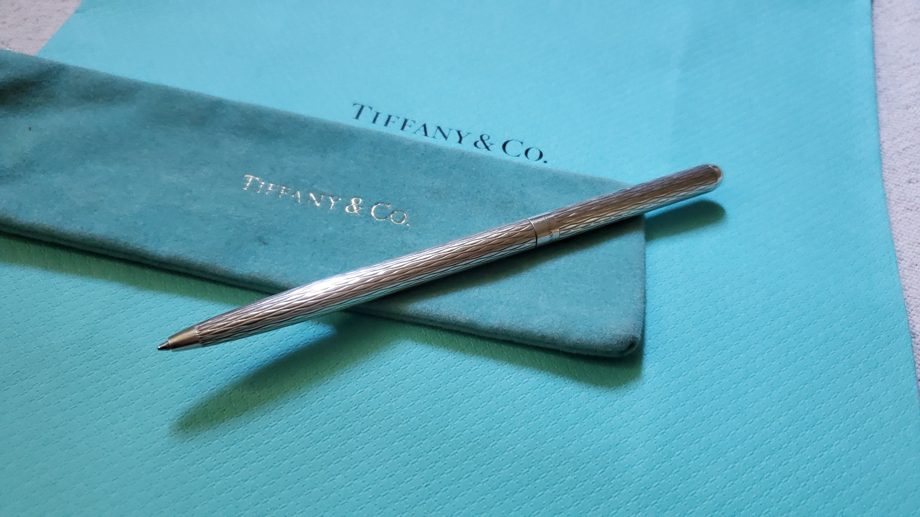 Tiffany & Co. Sterling Silver Roller Ball Pen Review - BLAKE'S