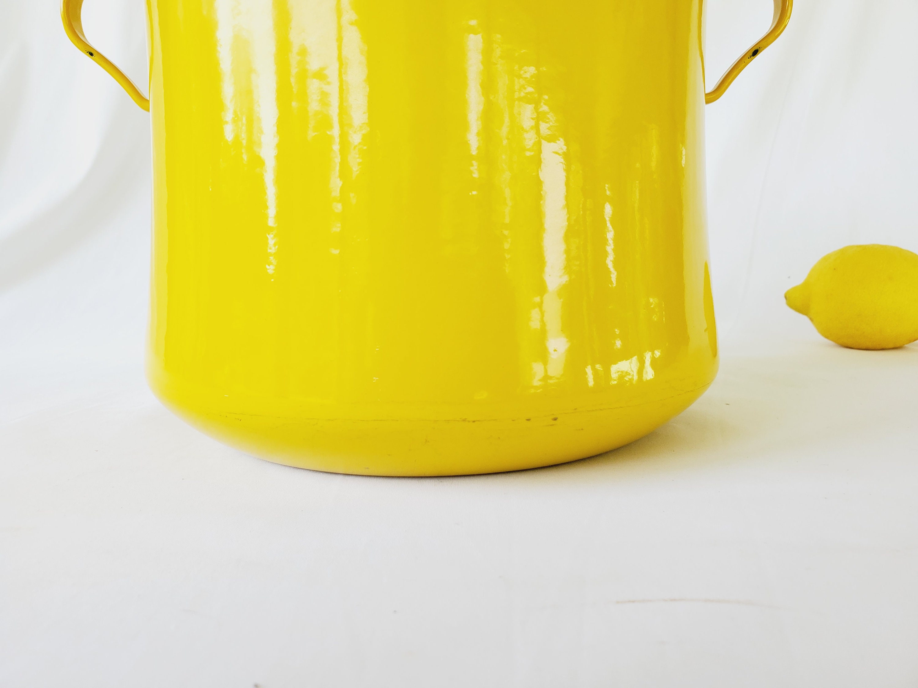 Rare XXL Dansk Sun Gold Stock Pot With Lid Kobenstyle 7 Qt Large