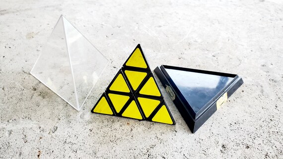 Vintage 1981 Tomy Pyraminx Vintage Rubiks Pyramid Cube Puzzle | Etsy
