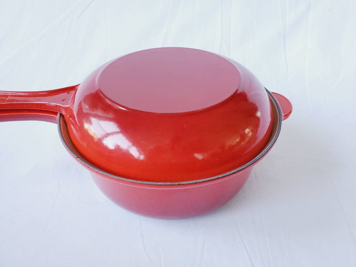Cerise Red Le Creuset Multifunction Pan 2 in 1 Skillet & Pot Etsy