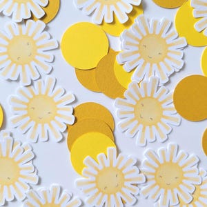 You are my Sunshine, Sunkissed Beauty, Ray of Sunshine, Little Miss Sunshine, My First Summer, Birthday, Shower, Party Confetti, Confettis image 1