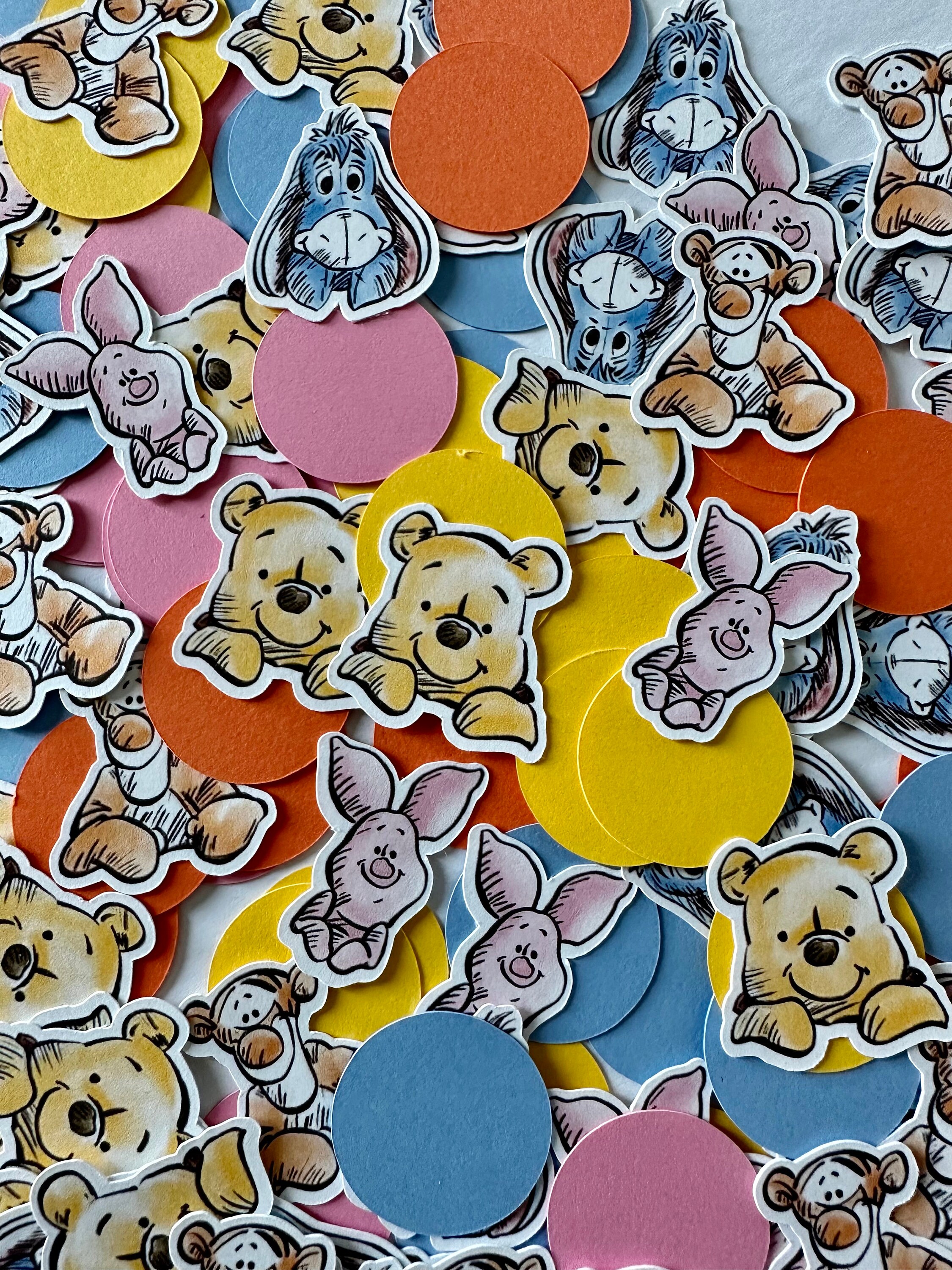 Winnie The Pooh and Friends Confetti Confettis Piglet Eeyore Tigger Birthday Party Shower Baby Kid Table Embellishment Table