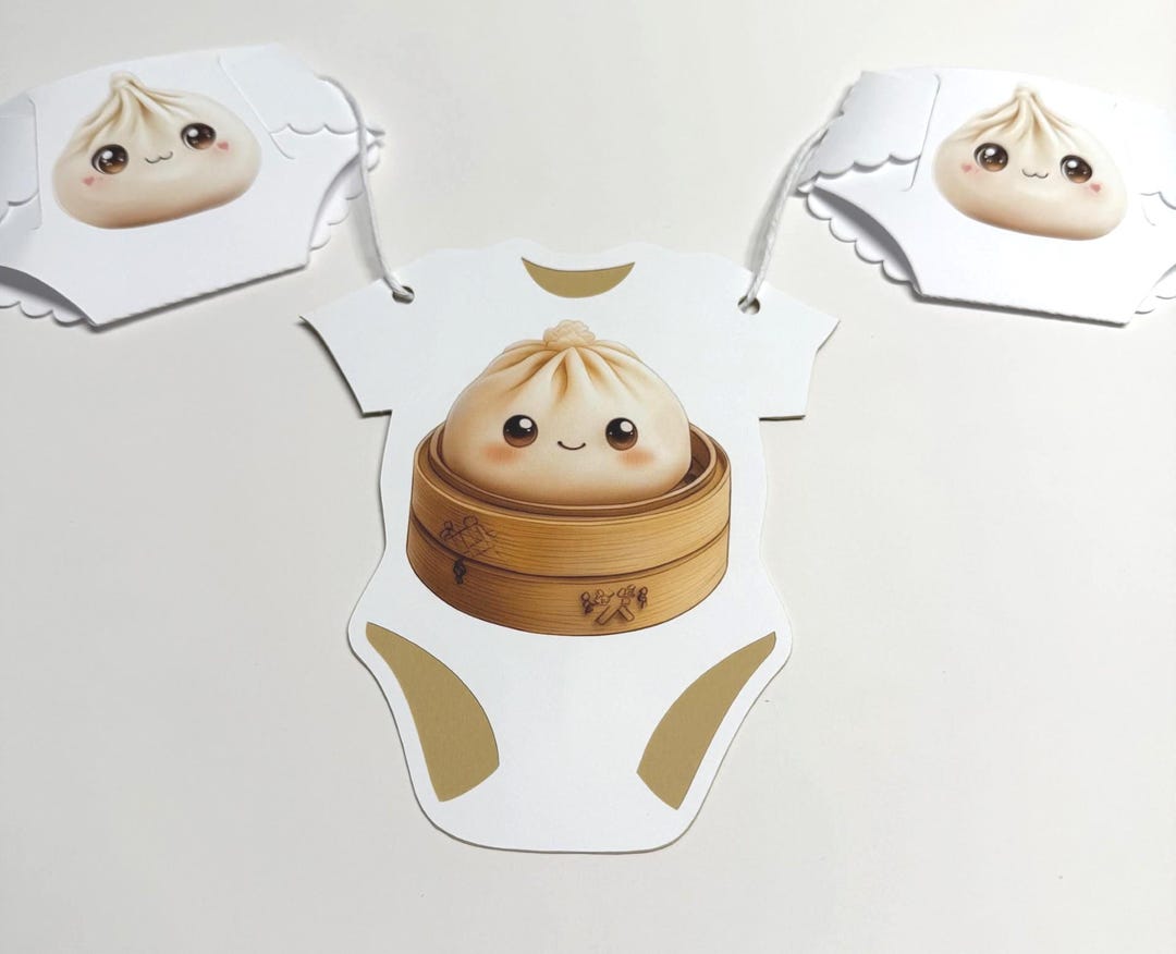 Dumpling Banner, Kawaii, Little Dumpling, Lil Dumpling, Dim Sum, Our ...