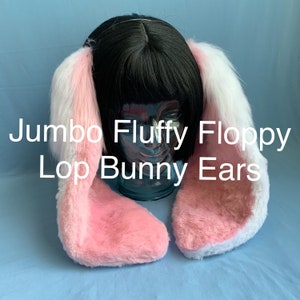 Jumbo Lop Bunny Ears