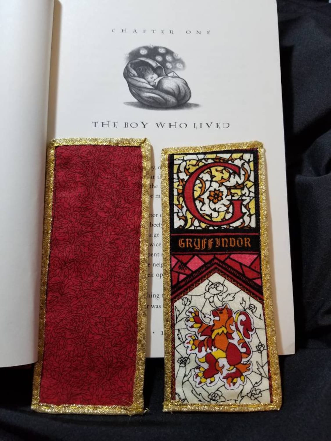 Harry Potter bookmark Gryffindor bookmark Slytherin | Etsy