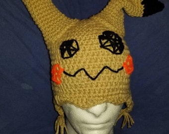 Pokemon hat! Pikachu, Eevee, Snorlax, Mimikyu, Jirachi